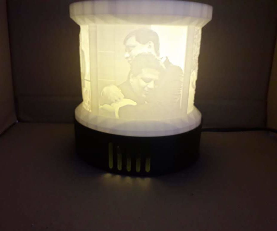 Lithophane Night Lamp