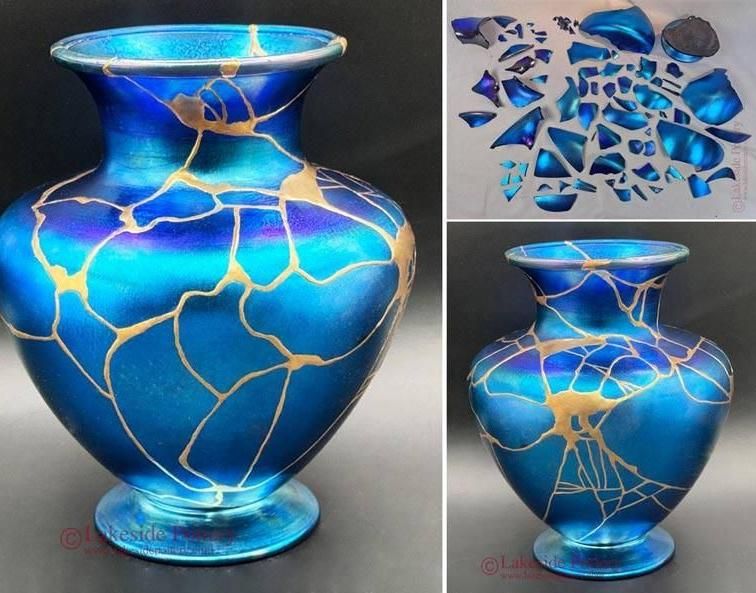 Kintsugi / Kintsukuroi Repair With Gold - Repair Lesson