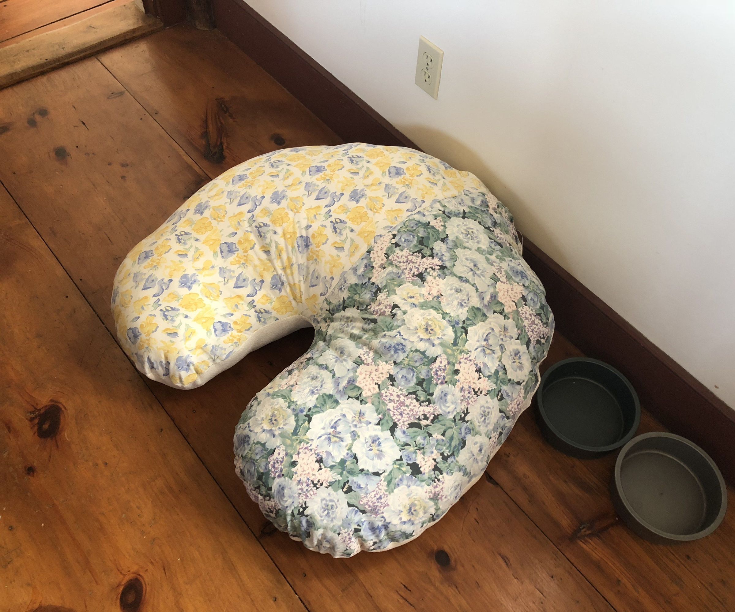 Up-cycled Pillow for You or Your Dog (or Both)
