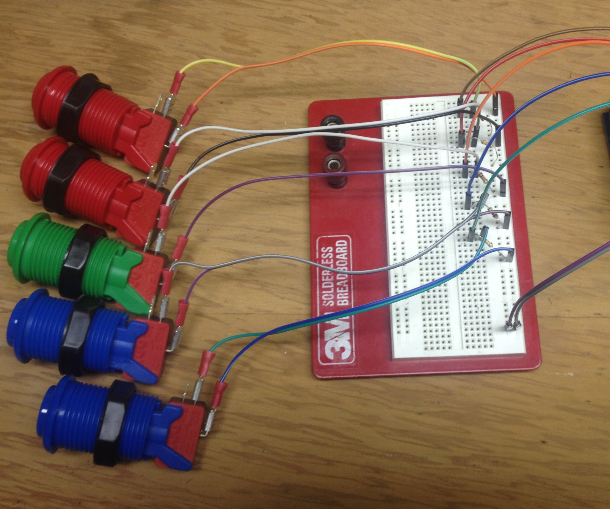 Easy Arduino Pushbutton Scoring for Two Teams