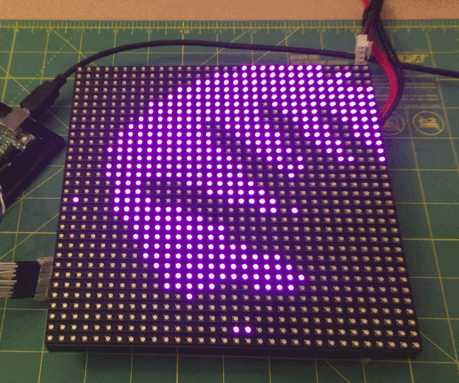 Using a LED Matrix As a Scanner