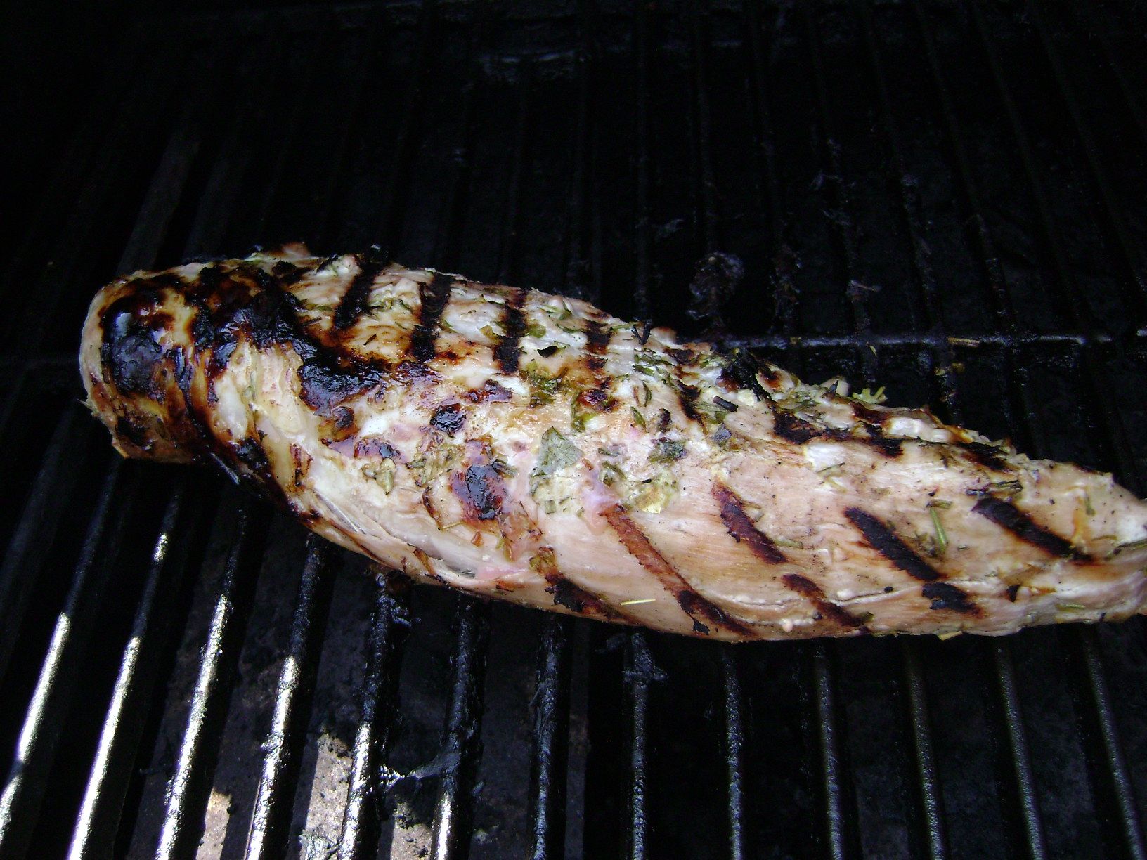 Grilled Marinated Pork Tenderloin.