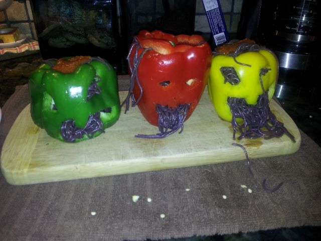 Death by Witch Hair Spaghetti Dinner