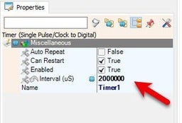 In Visuino Set Components