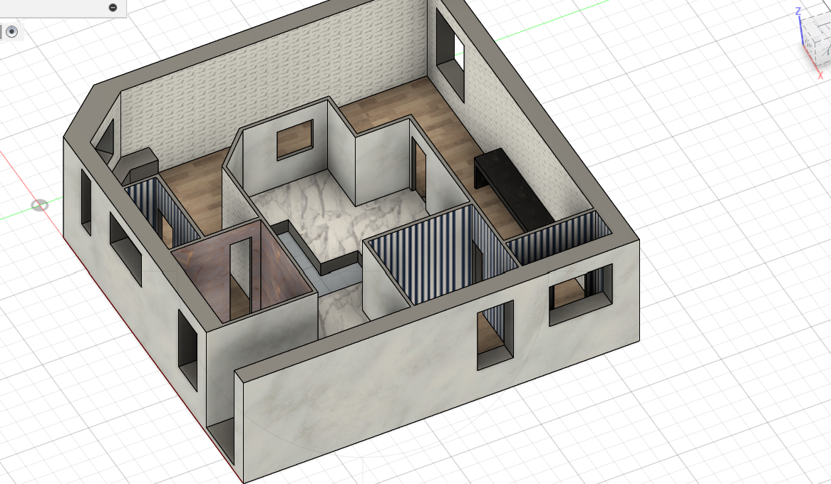 🏠 3D House Design With Indoor Pool