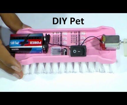 DIY How to Make a Creative Robot From an Ordinary Brush - Hacks for Real Life