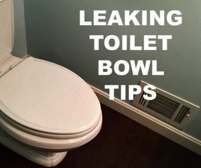 How to Fix a Leaking Toilet Bowl