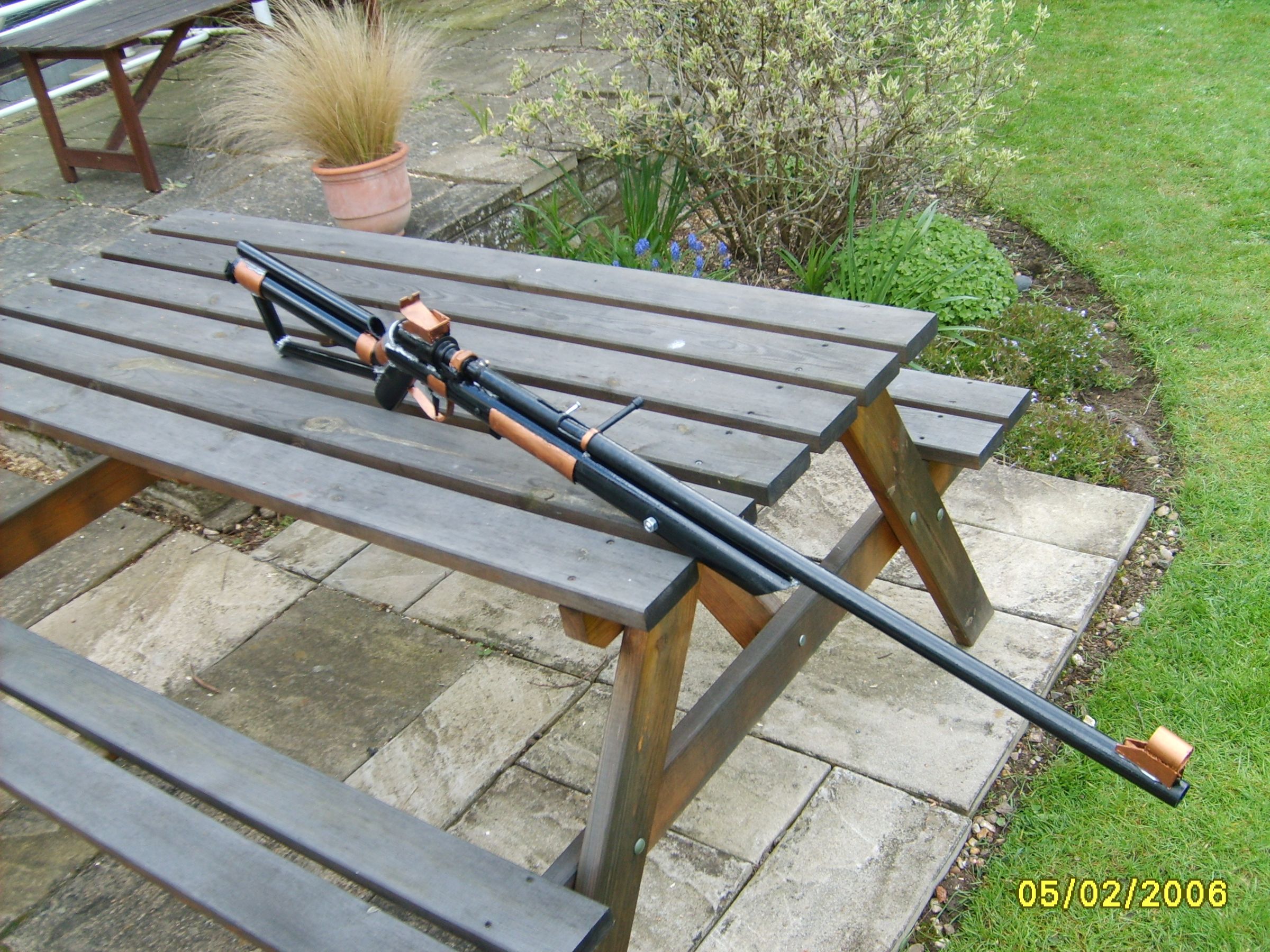 Homemade Steampunk Paintball Gun