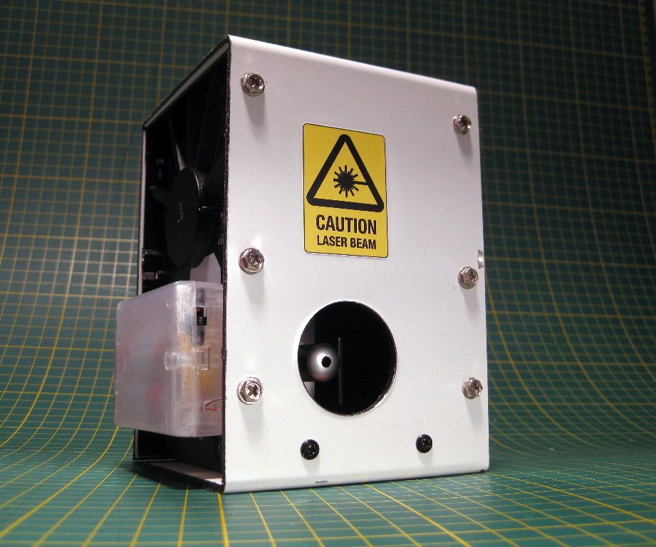 Automatic Laser Level Made From an Old Hard Disk Drive.