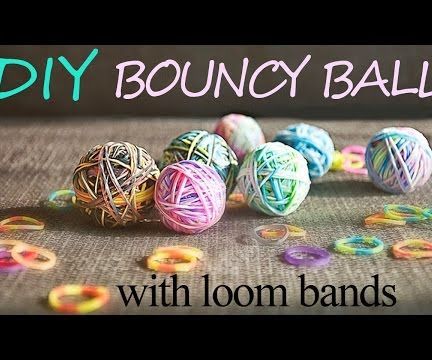 DIY Bouncy Ball With Loom Bands
