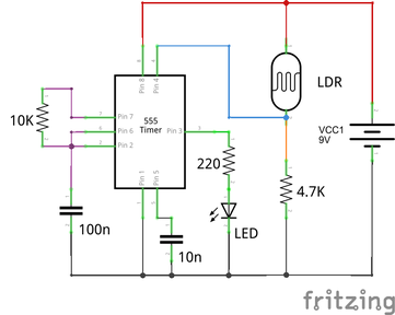 Project 6: Light Activated LED