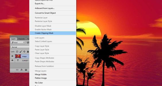 Create Clipping Mask