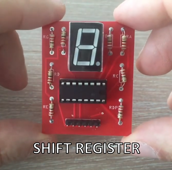 How to Use 74HC595 Shift Register With Arduino. Building Custom 7