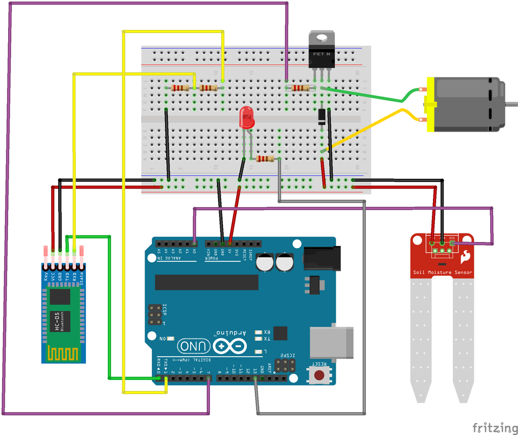 Arduino Automatic Plant Watering System : 8 Steps (with Pictures ...