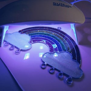 UV Resin and Glitter