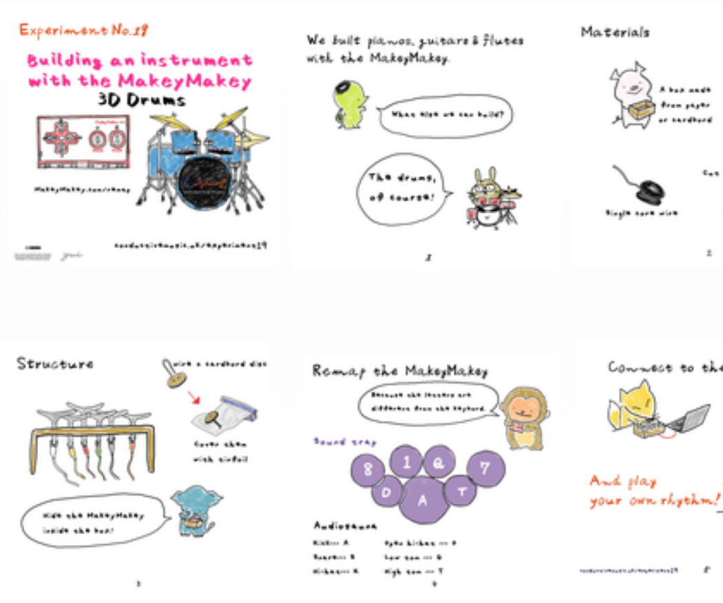 Let's Build 3D Drums With Makey Makey
