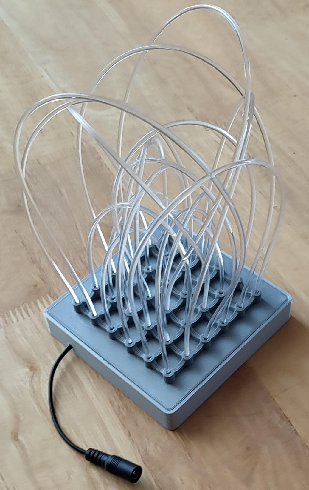 DIY Fiber Optic Light Sculpture 6 Steps (with Pictures) Instructables