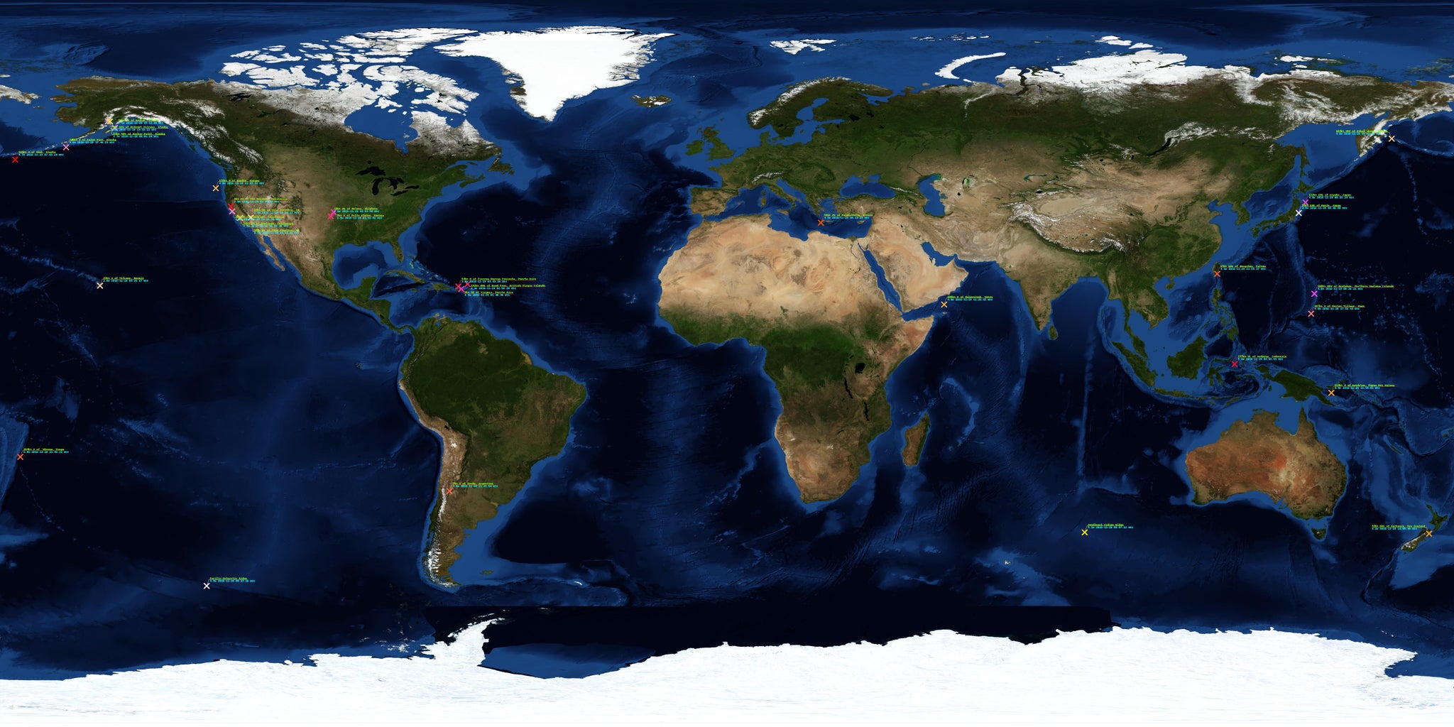 Ues Python Code Monitoring the Global Earthquake - Instructables