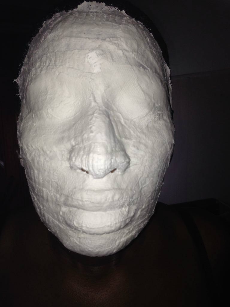 Face Casting (No Silicon or Alginate Needed) Much Cheaper and Faster ...