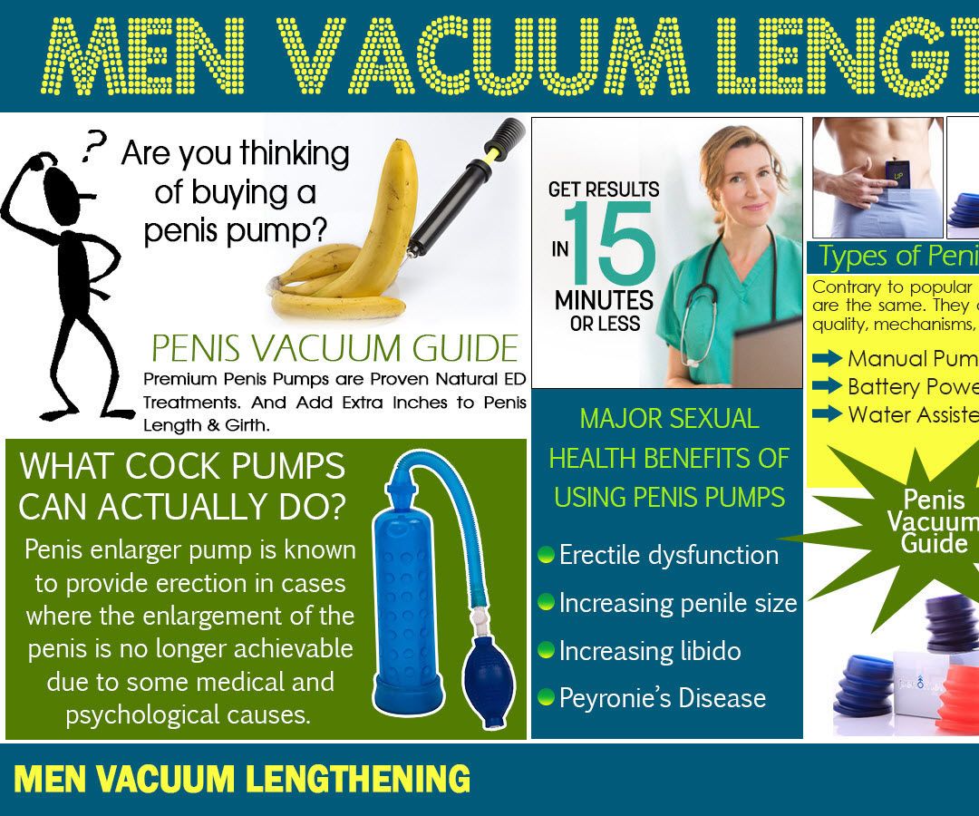 Men Vacuum Lengthening