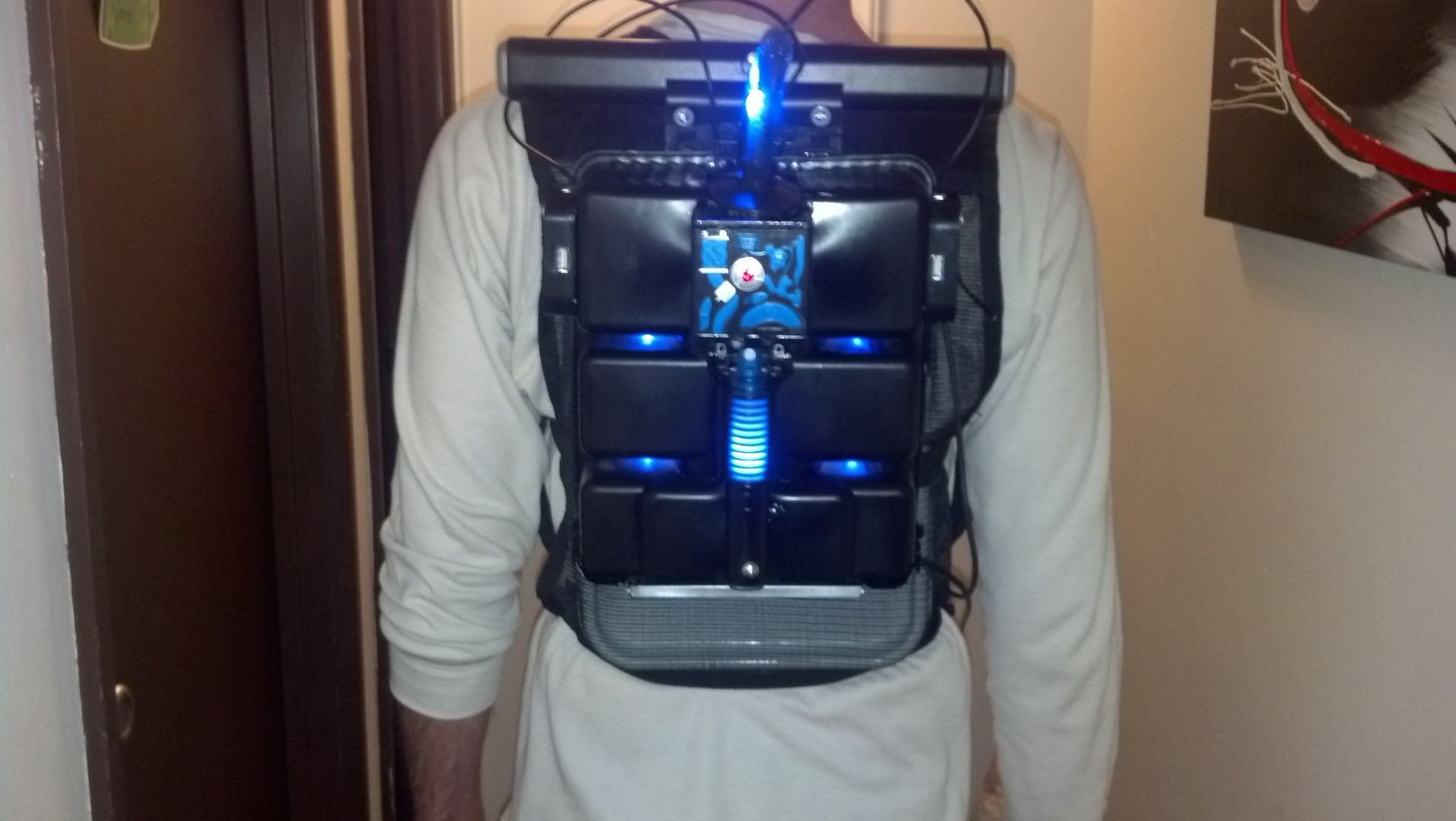 Robotic Machine Alien Species Laser Smoker LED's