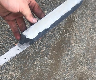 Making a Knife From Coil Spring