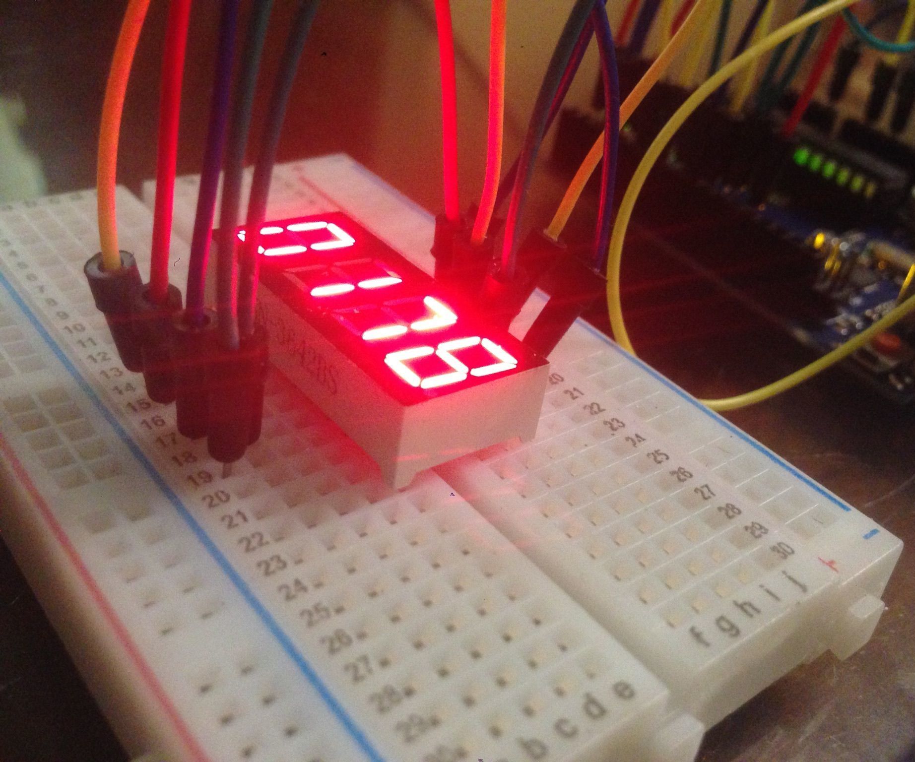 Arduino Sonic Meter / Dynamic Display