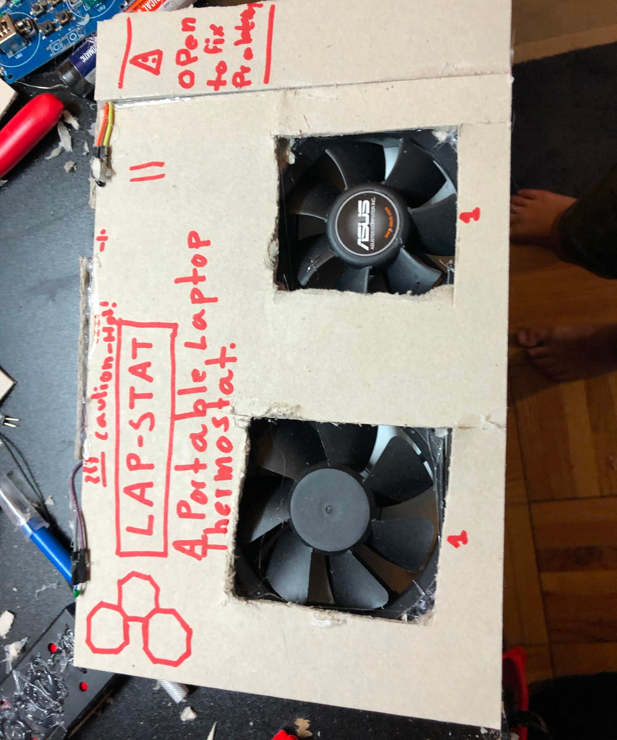 LapStat - the Laptop Thermostat