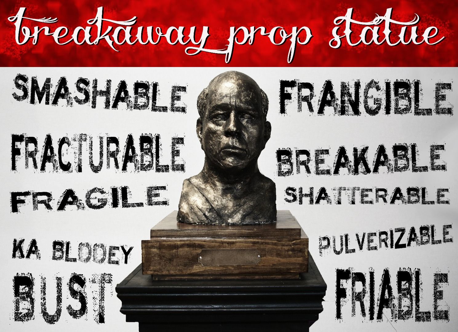 Make a Breakaway Prop Statue for Film or Theatre 3 Steps (with