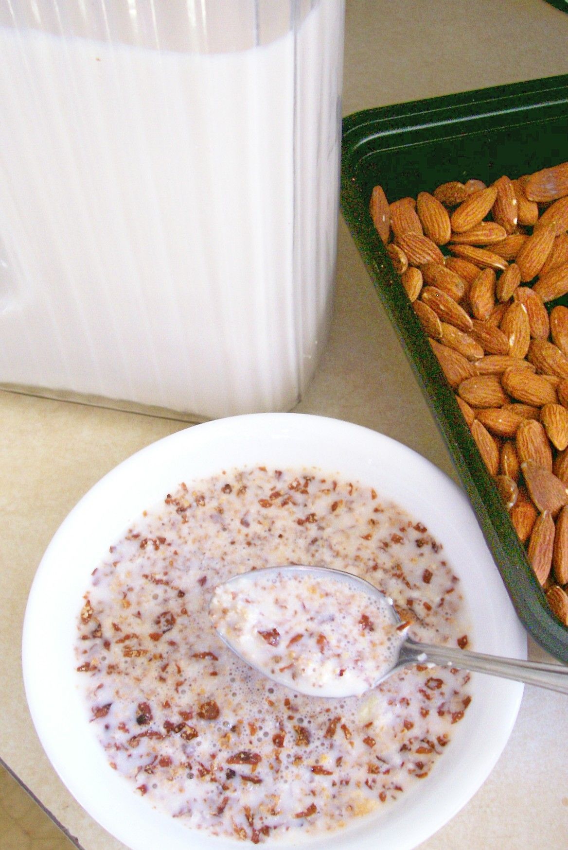 Easy Vegan low-carb homemade breakfast cereal