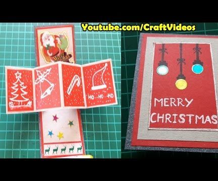 How to Make Pop Up Cards for Christmas 