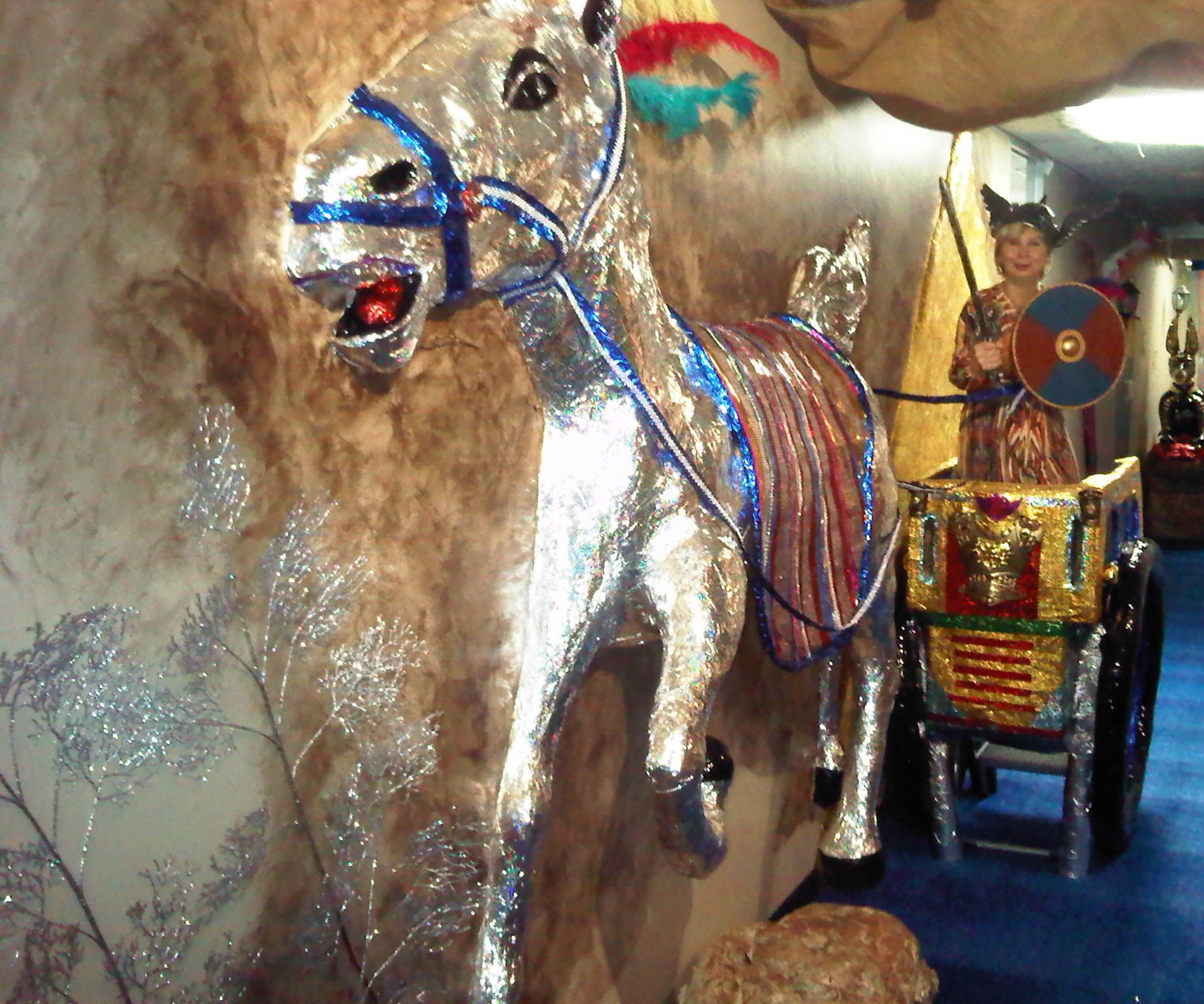 Bubble Wrap Wall Decorations