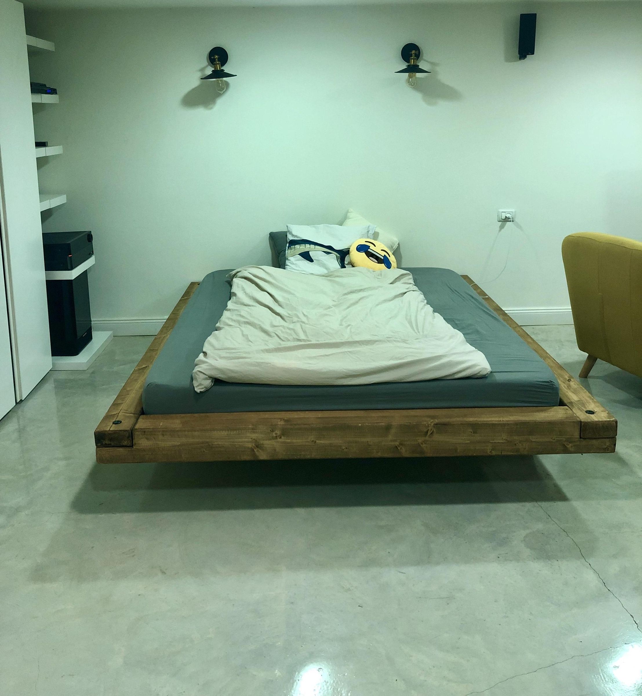 Wooden Base for a Bed