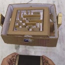 Smartphone Accelerometer Controlled Cardboard Maze
