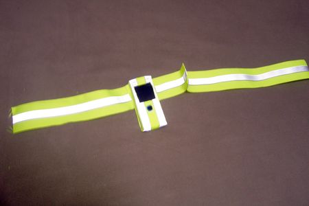 Sewing MP3 Enclosure to Armband