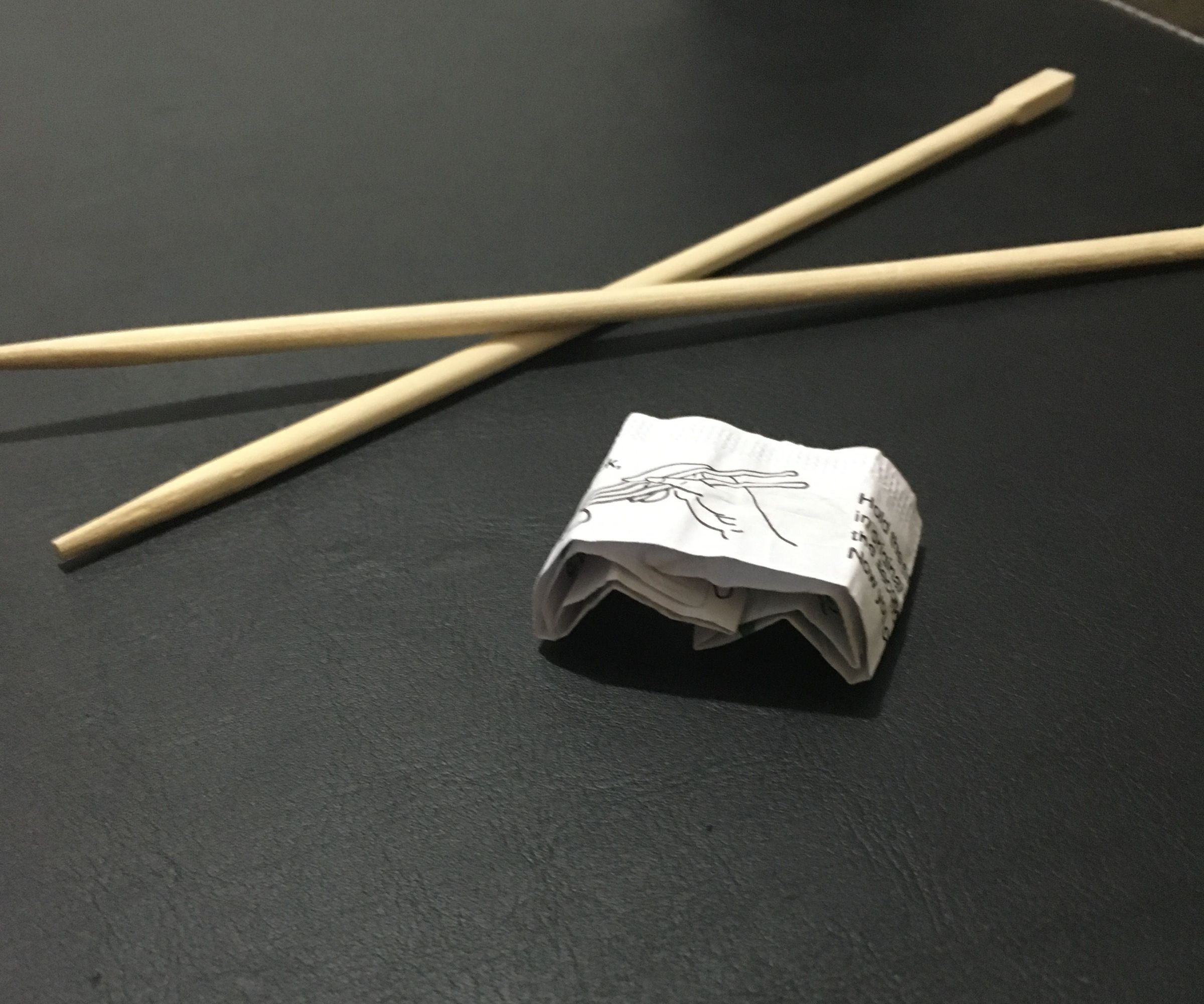 DIY Descanza Palitos Chinos / DIY Chopstick Rest