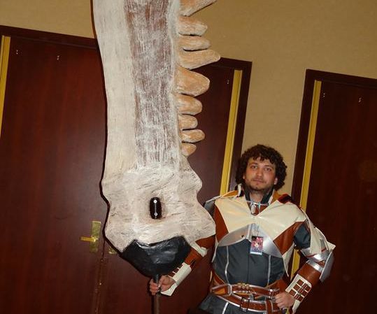 Large Expanding Foam Prop - Monster Hunter Greatsword