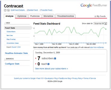 Creating an RSS Feed