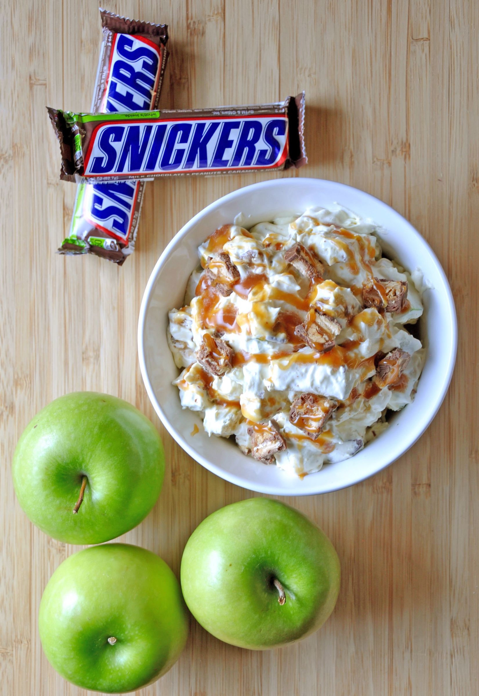 Snickers Caramel Apple Salad 4 Steps (with Pictures) Instructables