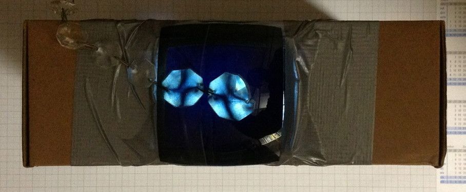 Make it Glow Box (a polariscope from sunglasses)