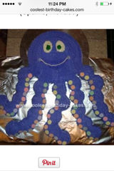How to Make a Octopus Cake