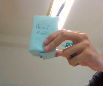 Isaac Tay's DIY Pencil Holder