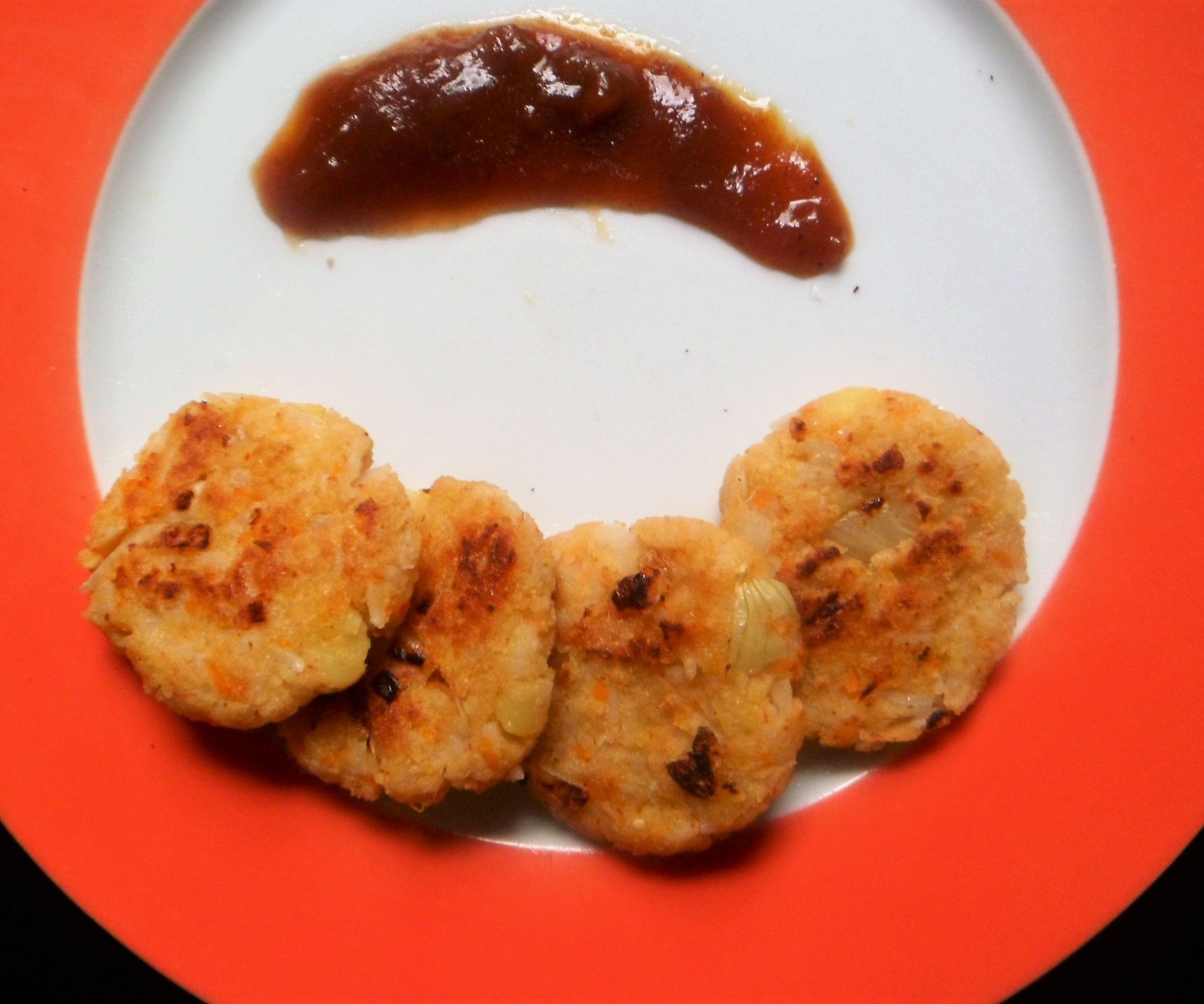 Rice Tikki (Vegetable Rice Cutlets)