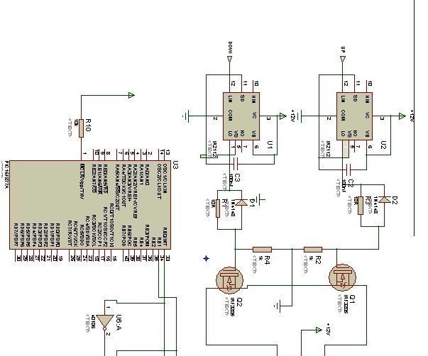 1000W modified sine wave inverter using pic microconttoller