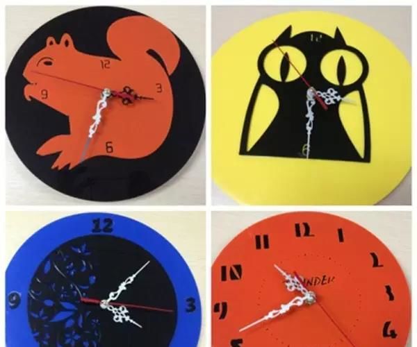 DIY Acrylic Clock by Laser Cutter