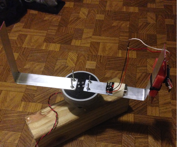 Rotating LED Clock
