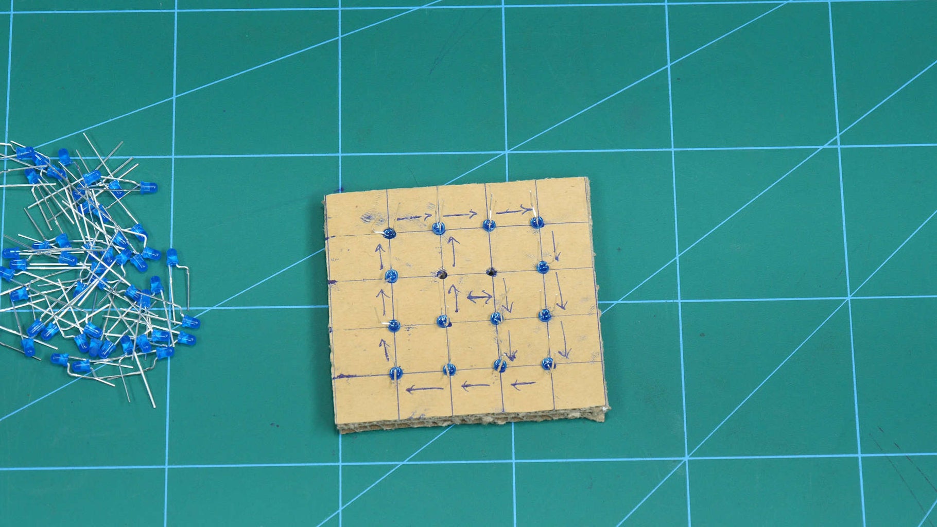 4*4*4 LED Cube Using Arduino Embedded Prototyping Platform : 6 Steps ...