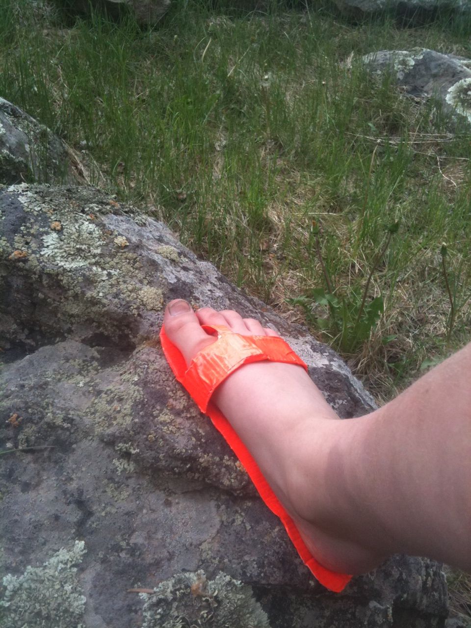 Duct Tape Flip-flop