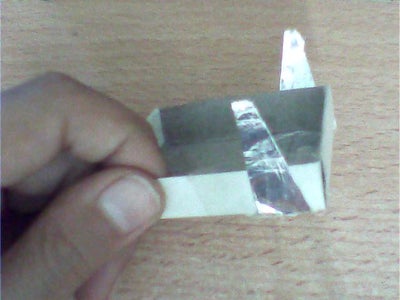 Add the Aluminum Foil to the Case