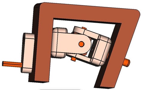 Wood U-joint Fidget